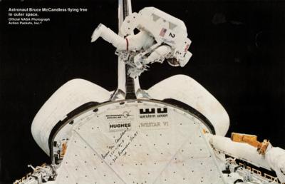 Bruce McCandless Signed Print | RR Auction