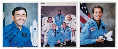 Lot #346 Space Shuttle Challenger (7) Signed Items - Image 3