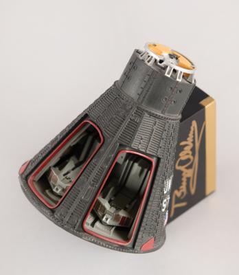 Lot #316 Gemini 12: Aldrin and Lovell Signed Capsule Model - Image 2