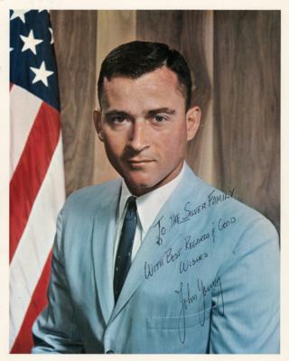 Lot #361 John Young Signed Photograph - Image 1