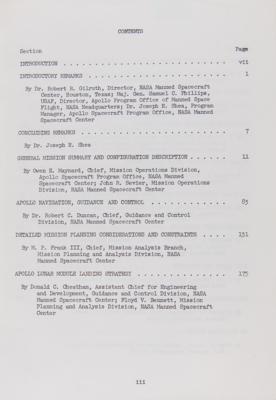 Lot #299 Apollo Lunar Landing Mission Symposium (1966) Report - Image 2