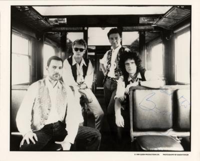Lot #487 Queen: Brian May Signed Photograph - Image 1