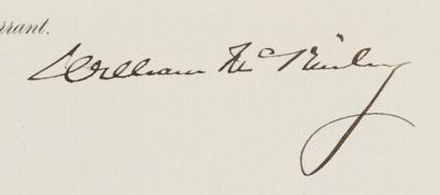 Lot #101 President William McKinley Creates a Commission to Protect Fur Seals in the Bering Sea - Image 2