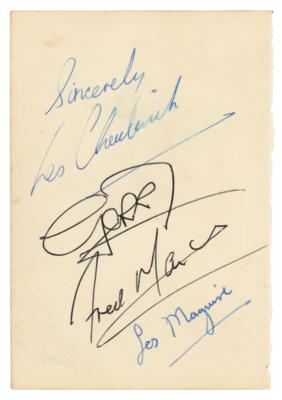 Lot #468 Gerry and the Pacemakers Signatures - Image 1