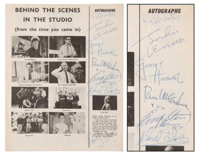 Lot #423 Beatles Signed 'Big Night Out' ABC Television Program (September 1, 1963) - Image 1
