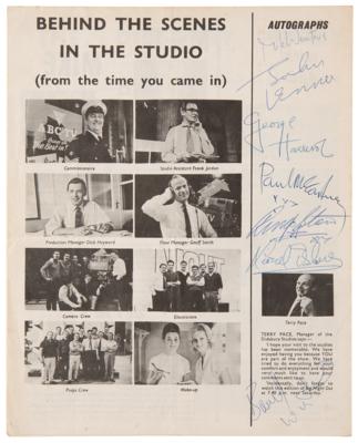 Lot #423 Beatles Signed 'Big Night Out' ABC Television Program (September 1, 1963) - Image 2