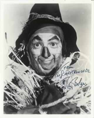 Lot #578 Wizard of Oz: Ray Bolger Signed Photograph - Image 1