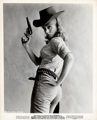 Lot #540 Jane Fonda Signed Photograph - Image 1