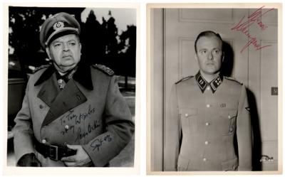 Lot #554 Hogan's Heroes: Werner Klemperer and Leon Askin (2) Signed Photographs - Image 1