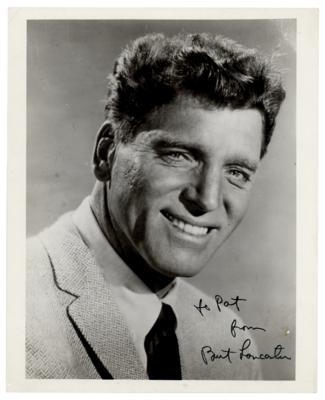 Lot #560 Burt Lancaster Signed Photograph - Image 1