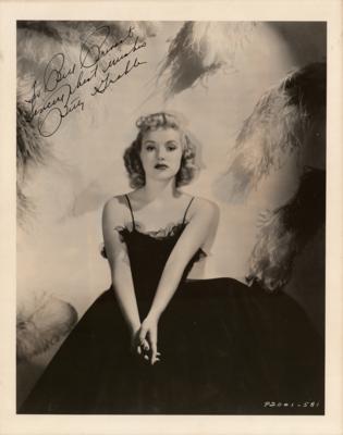 Lot #544 Betty Grable Signed Oversized Photograph - Image 1