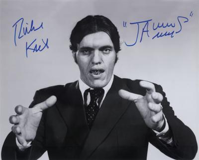 Lot #558 Richard Kiel Signed Photograph as Jaws (James Bond) - Image 1