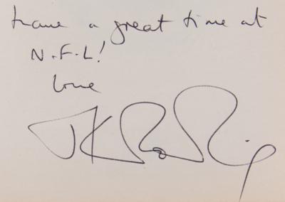 Lot #398 J. K. Rowling Signed First Edition Book - Harry Potter and the Goblet of Fire - Image 2