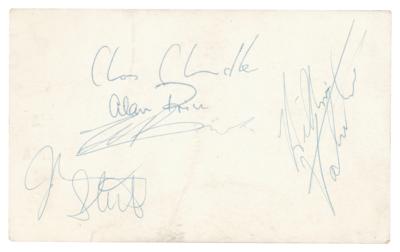 Lot #453 The Animals Signed Promotional Card - Image 2