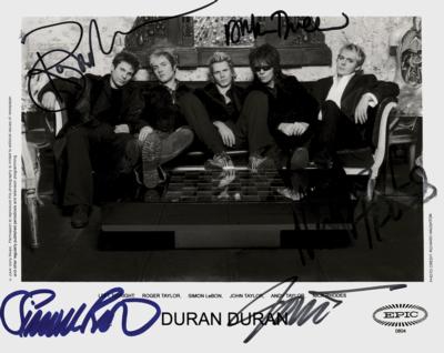 Lot #466 Duran Duran Signed Photograph - Image 1