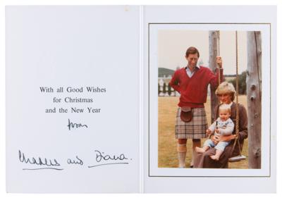 Lot #225 Princess Diana and King Charles III