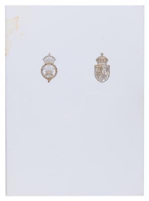Lot #225 Princess Diana and King Charles III Signed Christmas Card (1983) - Image 2
