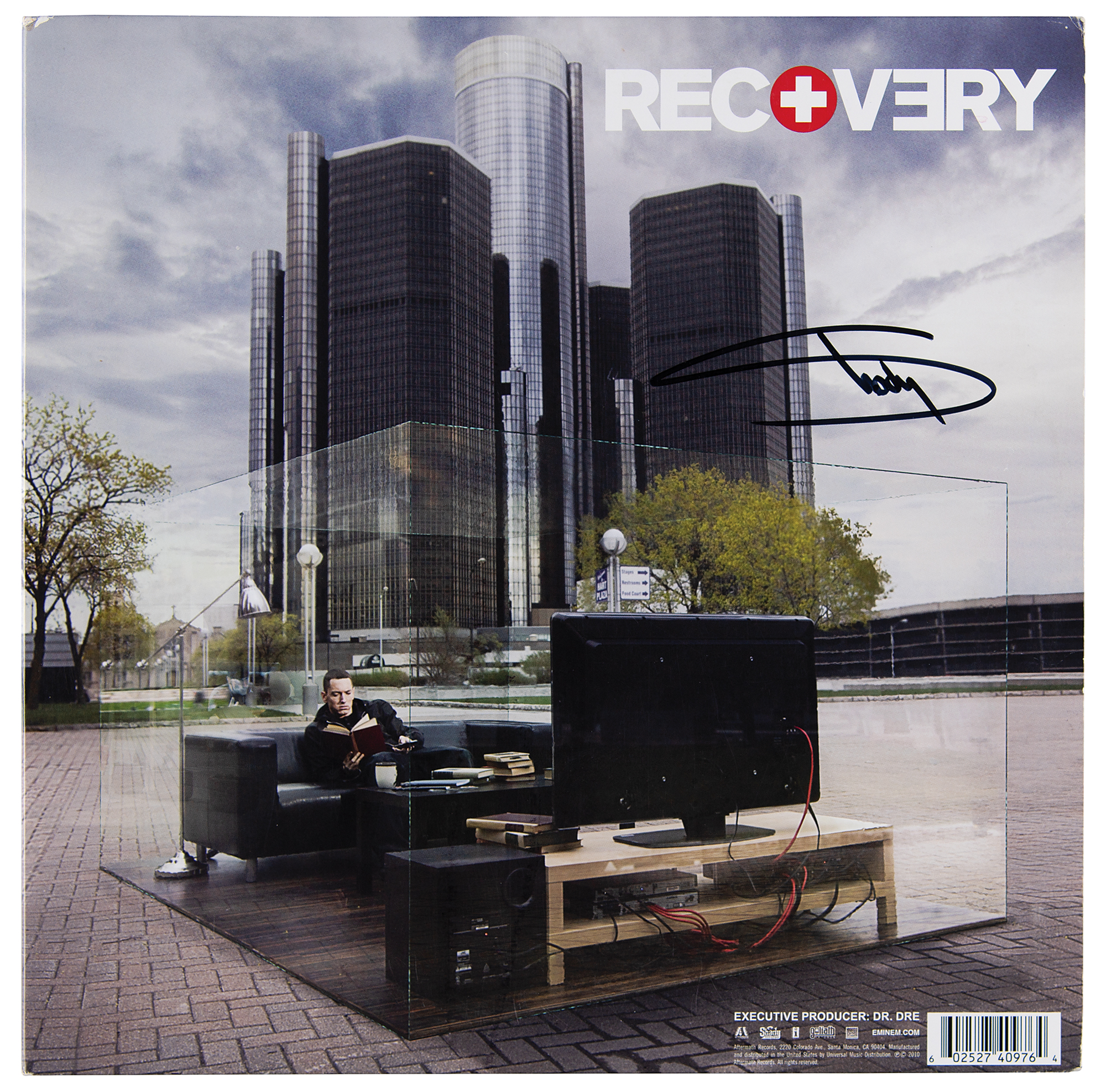 Eminem Signed Album - Recovery