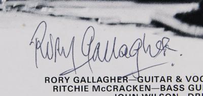 Lot #467 Rory Gallagher Signed Album - Live Taste - Image 2