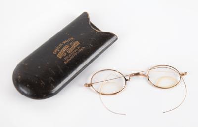 Lot #133 Robert Todd Lincoln's Brass Bifocal Glasses - From the Collection of Dr. John K. Lattimer - Image 1