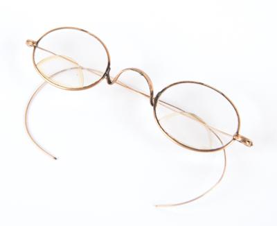 Lot #133 Robert Todd Lincoln's Brass Bifocal Glasses - From the Collection of Dr. John K. Lattimer - Image 4