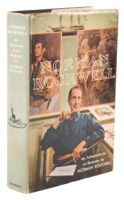 Lot #371 Norman Rockwell Signed Book with Sketch - Image 3