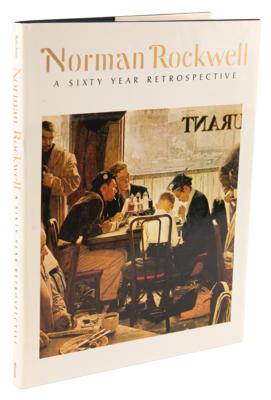 Lot #372 Norman Rockwell Signed Book - A Sixty Year Retrospective - Image 3