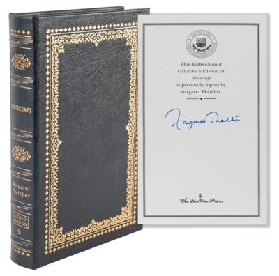 Lot #241 Margaret Thatcher Signed Book -