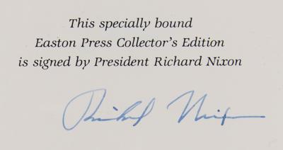 Lot #105 Richard Nixon Signed Book - RN: The Memoirs of Richard Nixon (Two Volume Collector's Edition) - Image 2