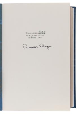 Lot #113 Ronald Reagan Signed Book - Speaking My Mind (Limited first edition) - Image 4