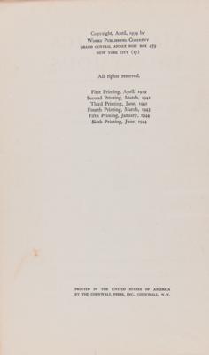 Lot #245 Bill Wilson: Alcoholics Anonymous (First Edition, Sixth Printing) - Image 3