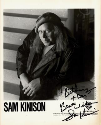 Lot #559 Sam Kinison Signed Photograph