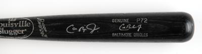 Lot #611 Cal Ripken, Jr. Signed Baseball Bat