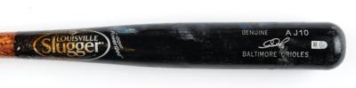 Lot #600 Adam Jones Game-Used Baseball Bat - Image 2