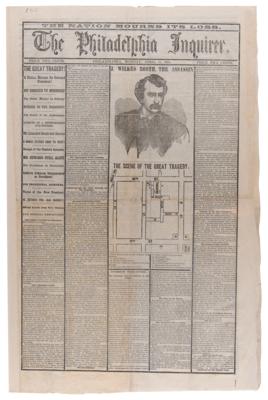 Lot #83 Abraham Lincoln: The Philadelphia Inquirer