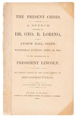 Lot #81 Abraham Lincoln (3) Original 1865 Booklets on the Assassination - Image 4