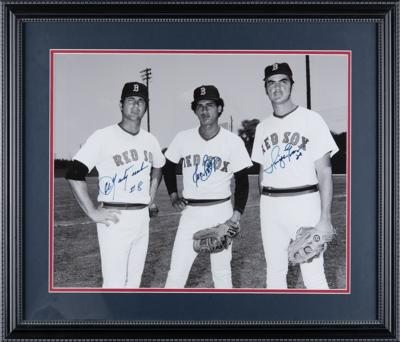 Lot #588 Boston Red Sox: Yastrzemski, Evans, and Beniquez - Image 2