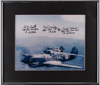 Lot #271 WWII Aviators (4) Signed Photographs - Image 3