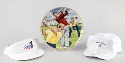 Lot #596 Golf: Snead, Palmer, and Irwin (3) Signed