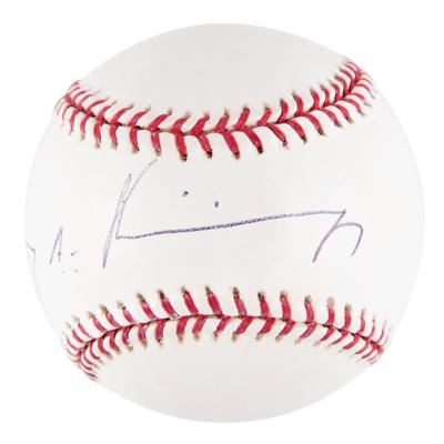 Lot #206 Henry Kissinger Signed Baseball - Image 2