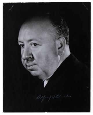 Lot #512 Alfred Hitchcock Signed Oversized