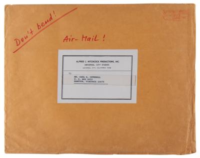 Lot #512 Alfred Hitchcock Signed Oversized Photograph - Image 2