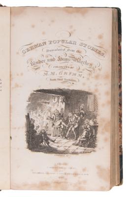 Lot #410 Brothers Grimm: German Popular Stories (Vols. I and II), Illustrated by George Cruikshank - Image 2