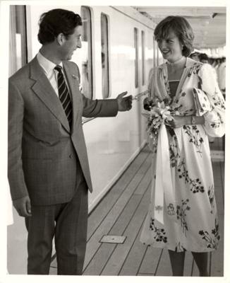 Lot #228 Princess Diana and King Charles III