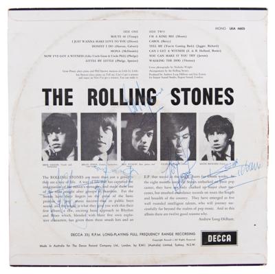 Lot #435 Rolling Stones Fully Signed Debut Album