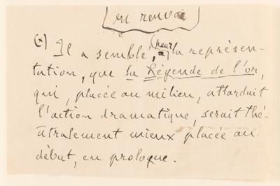 Lot #403 Emile Zola and Alfred Bruneau Autograph Manuscripts Signed - "Messidor" - Image 17