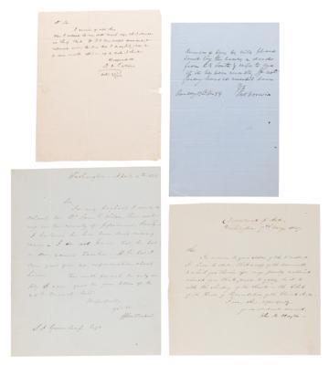 Lot #160 19th Century Statesmen Collection of (12) Signed Items - Image 3