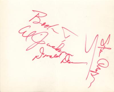 Lot #460 Booker T and the M.G.'s Signatures - Image 1