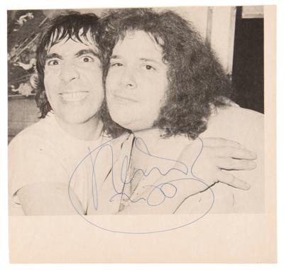 Lot #497 The Who: Keith Moon Signed Photograph