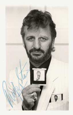 Lot #456 Beatles: Ringo Starr Signed Photograph - Image 1